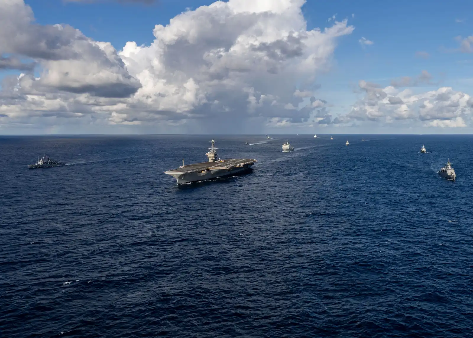 مناورات أمريكية في البحر الكاريبي