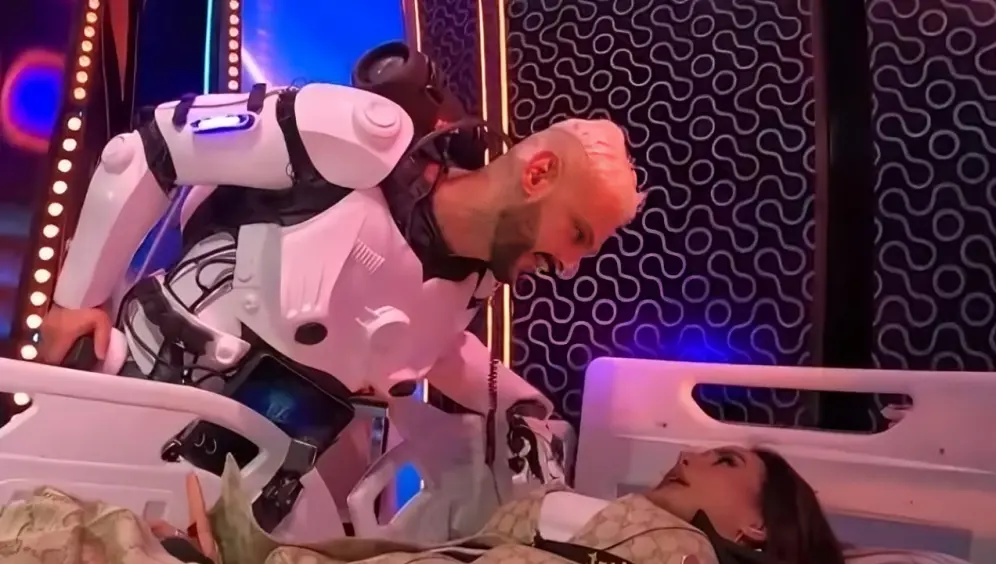 زينة ورامز جلال من برنامج رامز إيلون مصر (1)