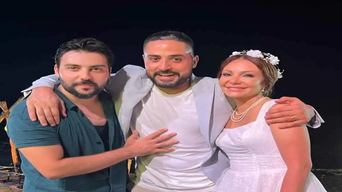 إياد عيسى ونادين تحسين بيك يحتفلان بزفافهما (فيديو)