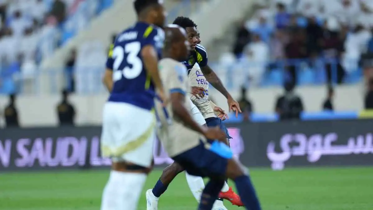 ملخص وأهداف ورجل مباراة الأخدود ضد النصر في الدوري السعودي