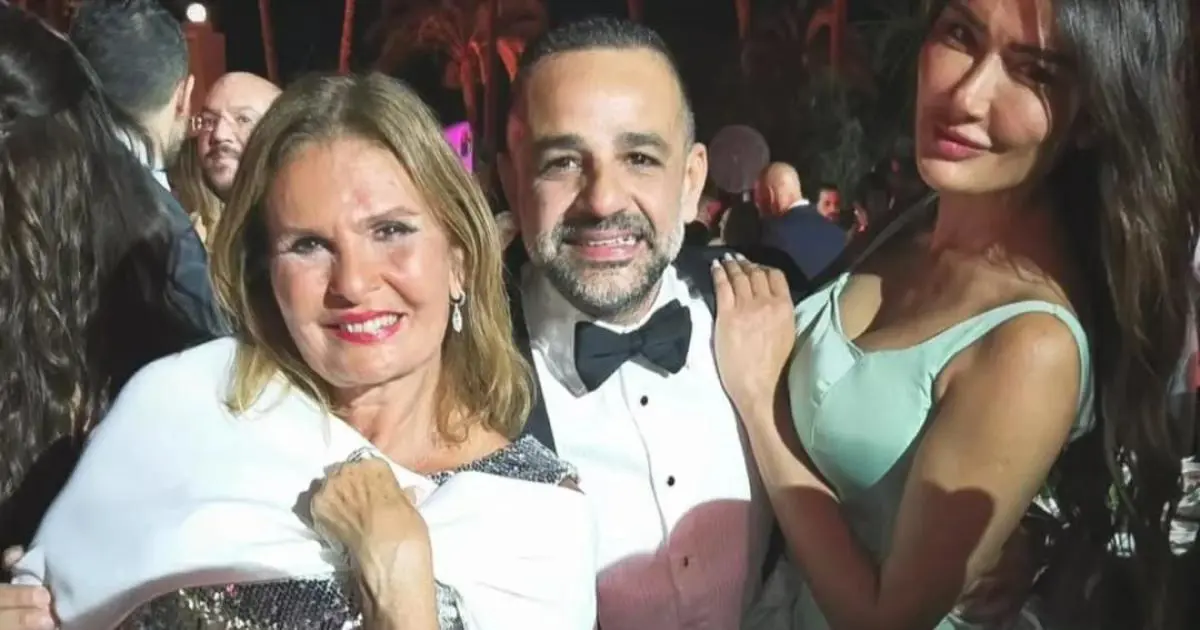 مشاهير في حفل زفاف حفيد عادل إمام