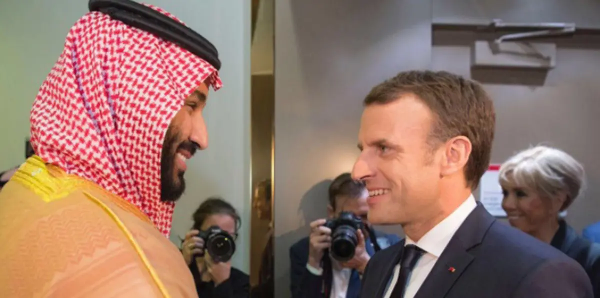 عشاء خاص بين محمد بن سلمان وماكرون في متحف اللوفر