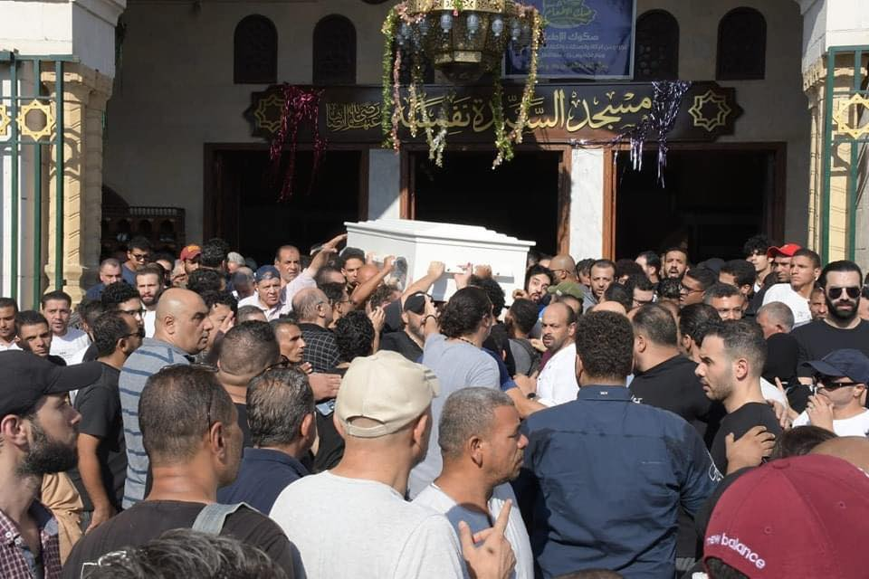 من جنازة الفنان تامر ضيائي