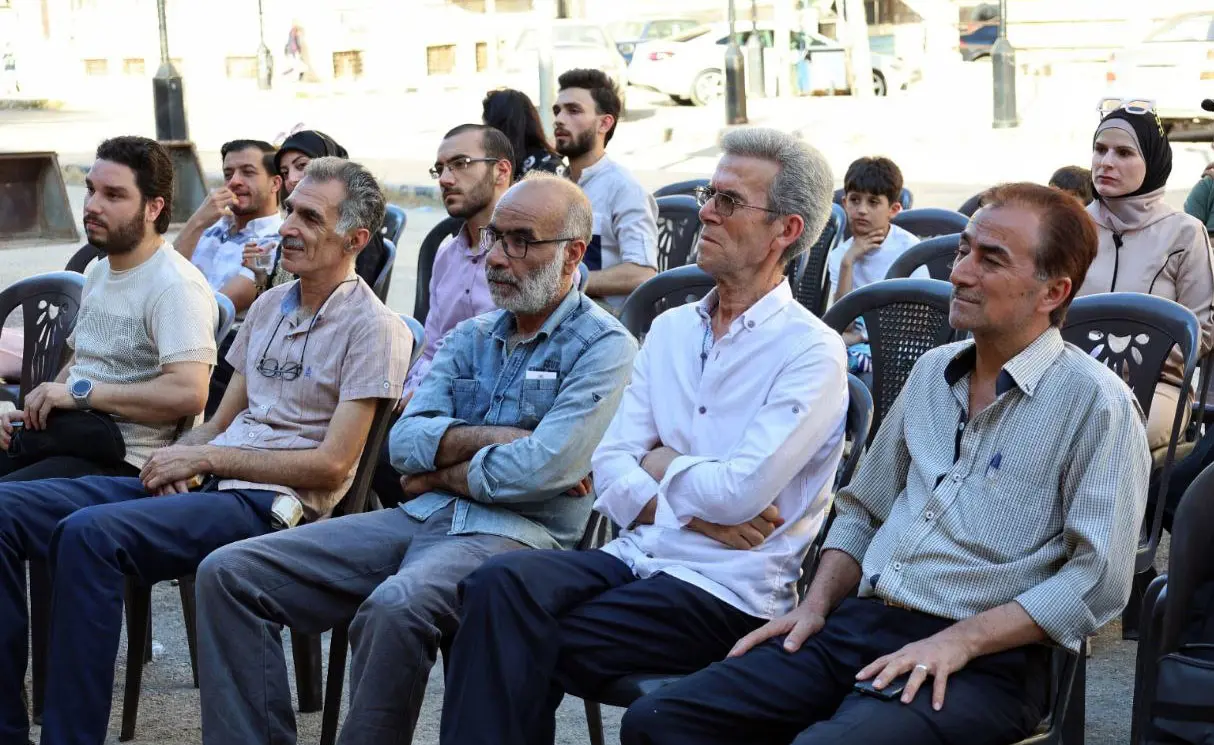 جمهور الأمسية الشعرية