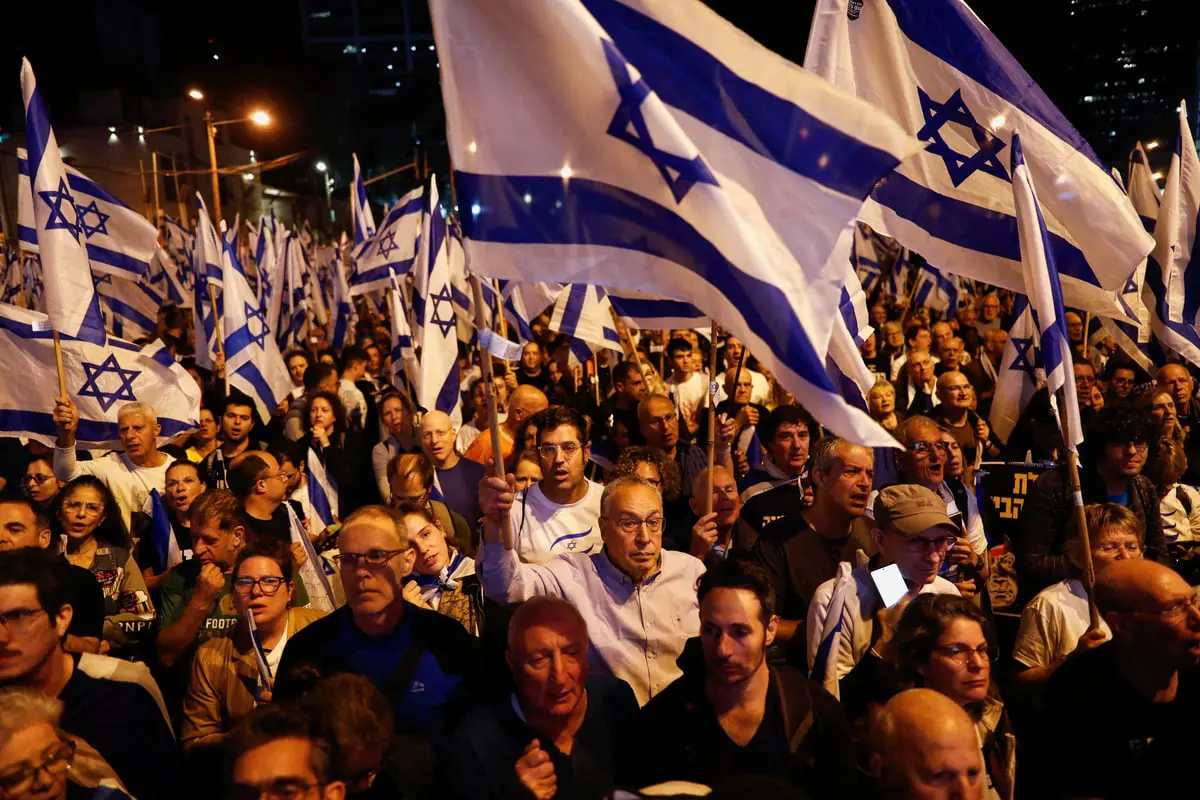 200 شركة إسرائيلية تسمح لموظفيها بالتغيب للمشاركة في مظاهرات