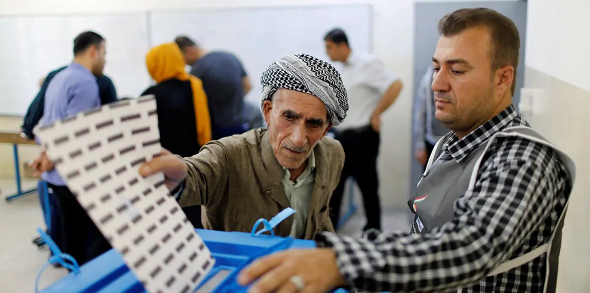 حزب بارزاني يتصدر انتخابات برلمان إقليم كردستان العراق
