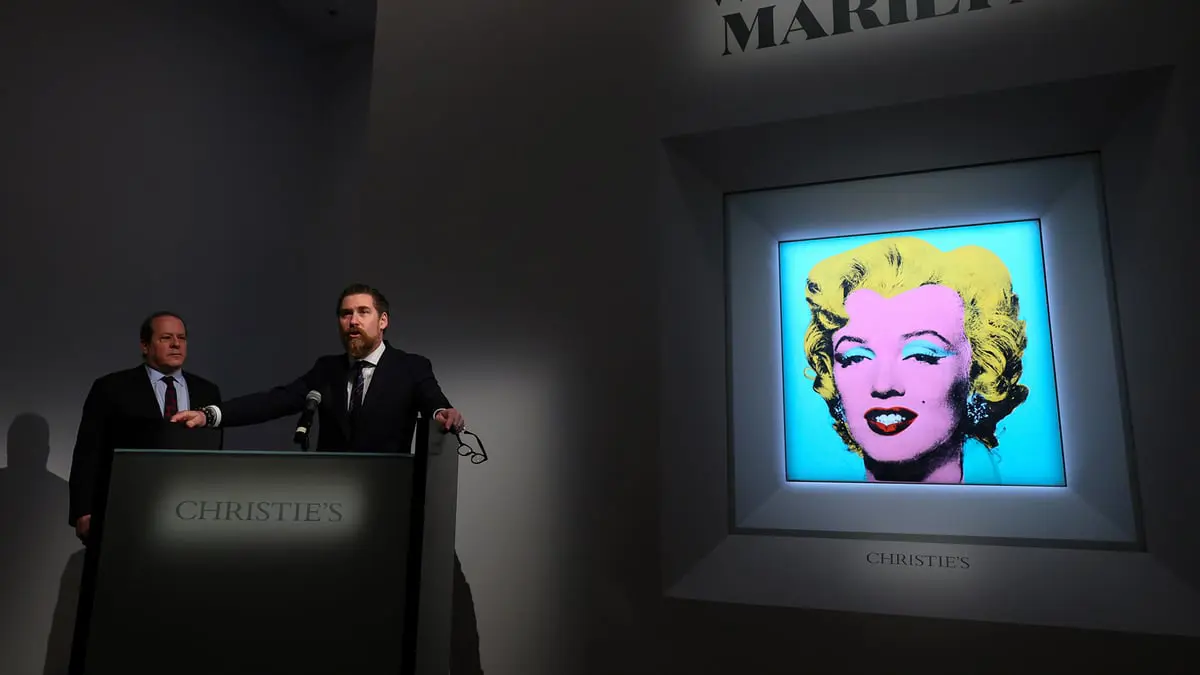 بيع لوحة لمارلين مونرو مقابل 195 مليون دولار