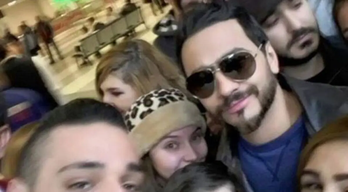 صور.. تامر حسني في لبنان لتصوير "180 درجة"