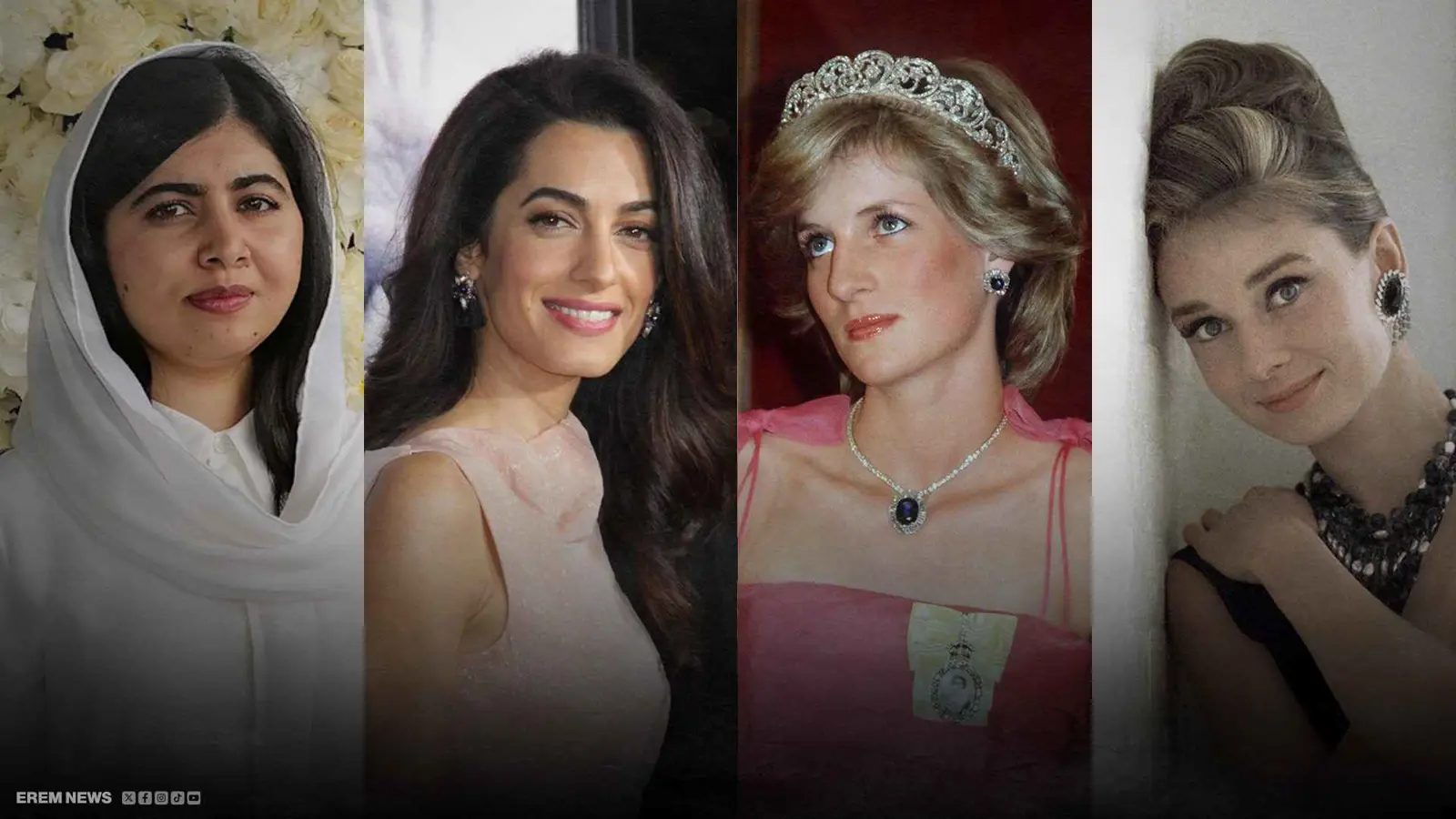 "الجمال الذي لا يُنسى".. 4 نساء تركن بصماتهن على وجه الإنسانية