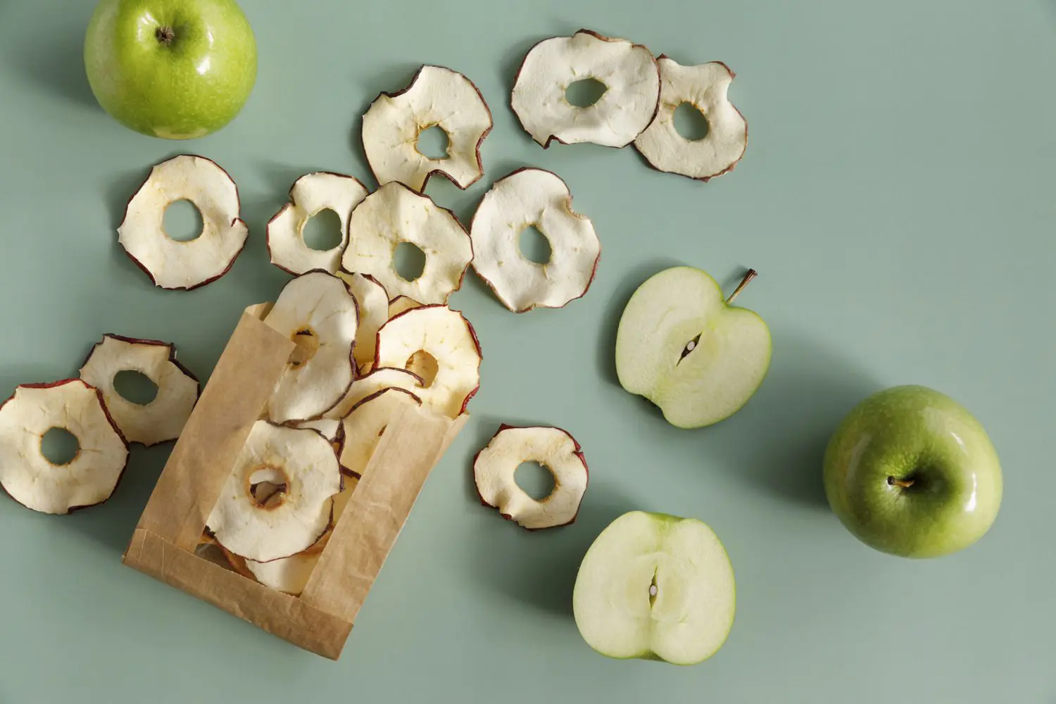 التفاح المجفف