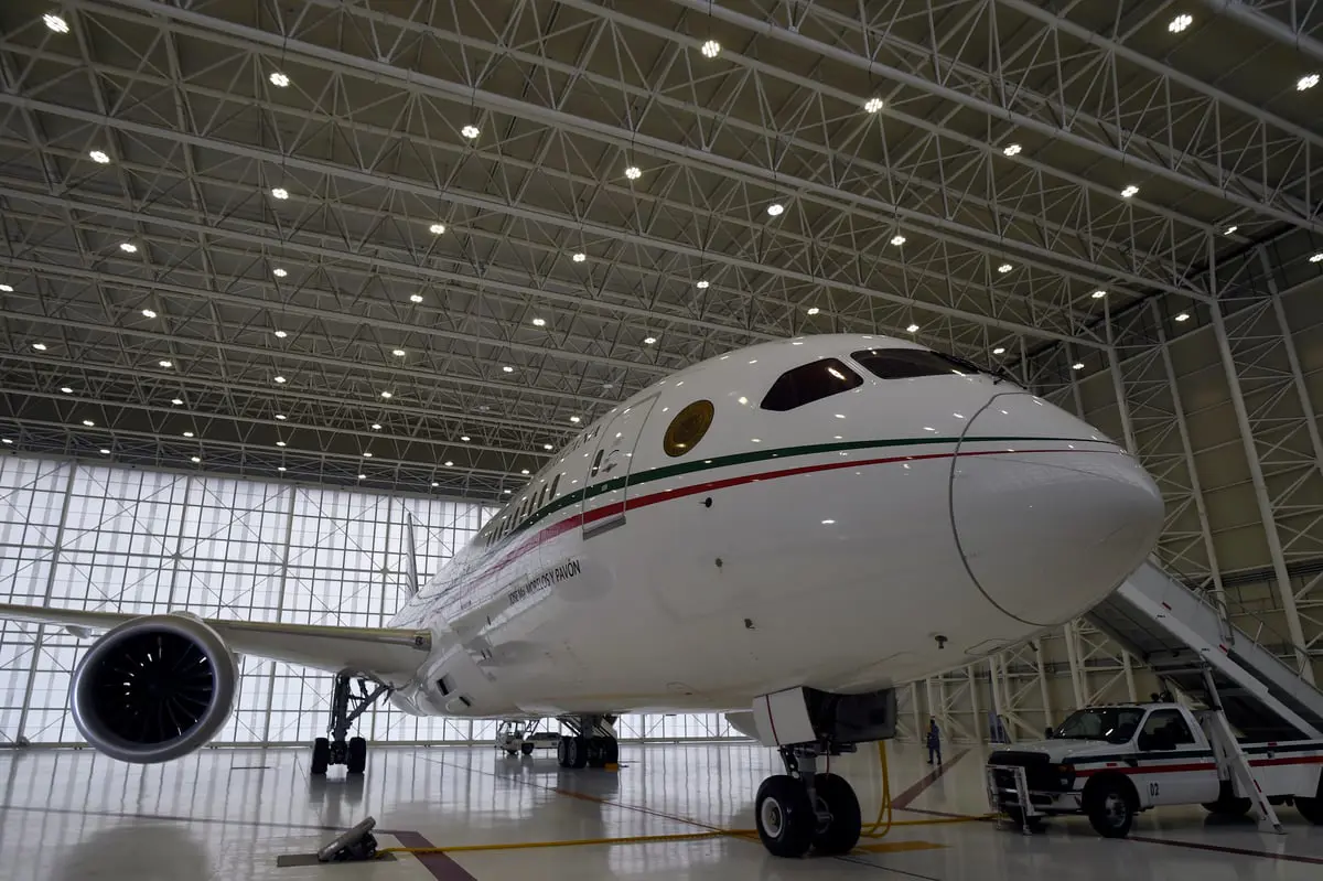 بيع طائرة الرئاسة المكسيكية إلى طاجيكستان