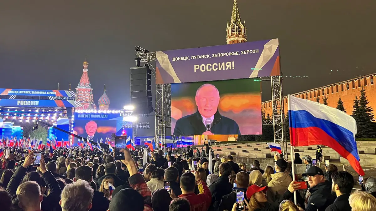 بوتين للروس من الساحة الحمراء: "النصر لنا"