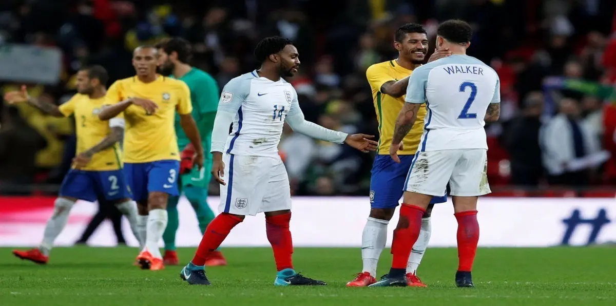 المنتخب الإنجليزي الشاب يفلت بالتعادل السلبي مع البرازيل وديًا