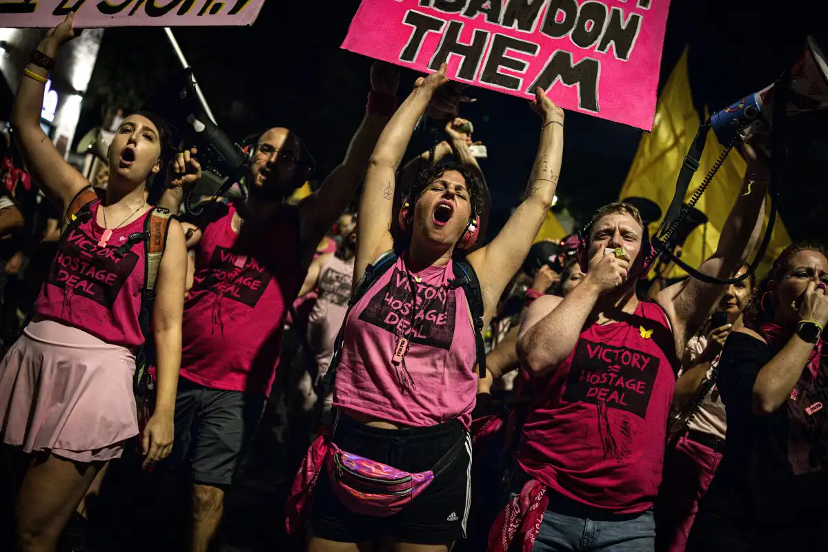 من الاحتجاجات الأخيرة في إسرائيل