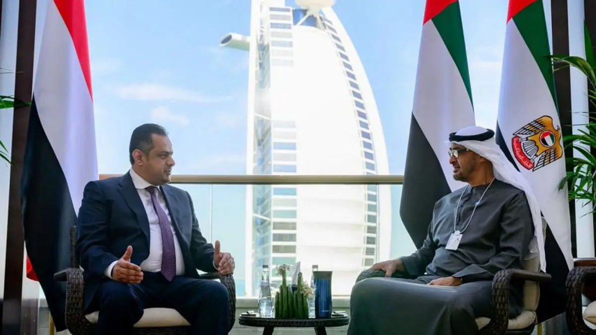محمد بن زايد يؤكد مواصلة دعم الإمارات لأمن اليمن واستقراره