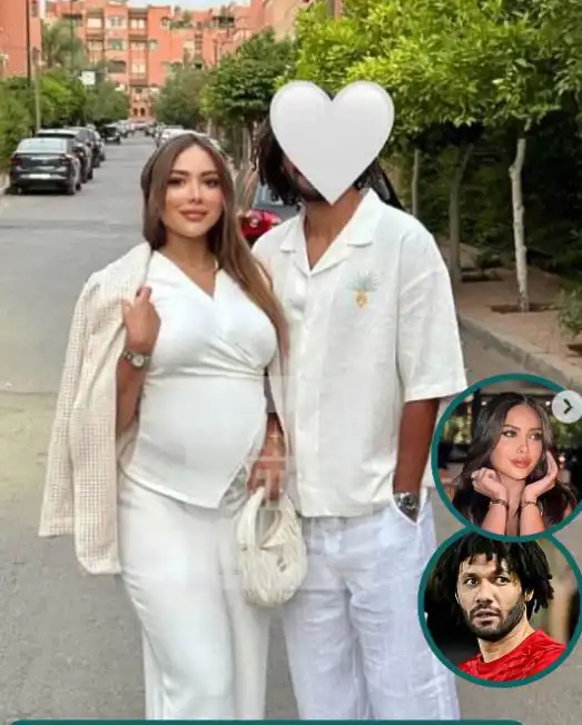 صور متداولة للني مع زوجته المغربية
