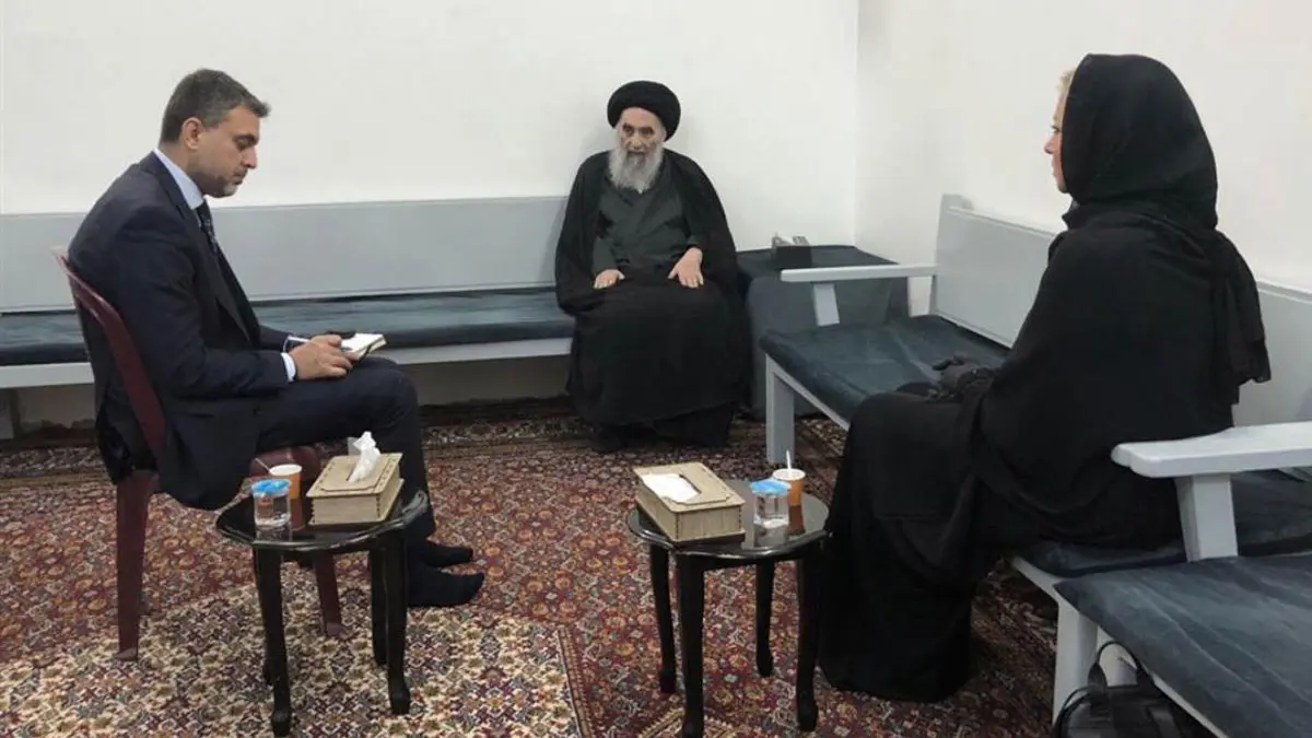 العراق.. السيستاني يدعو إلى حصر السلاح غير المرخص وفرض هيبة الدولة (فيديو)