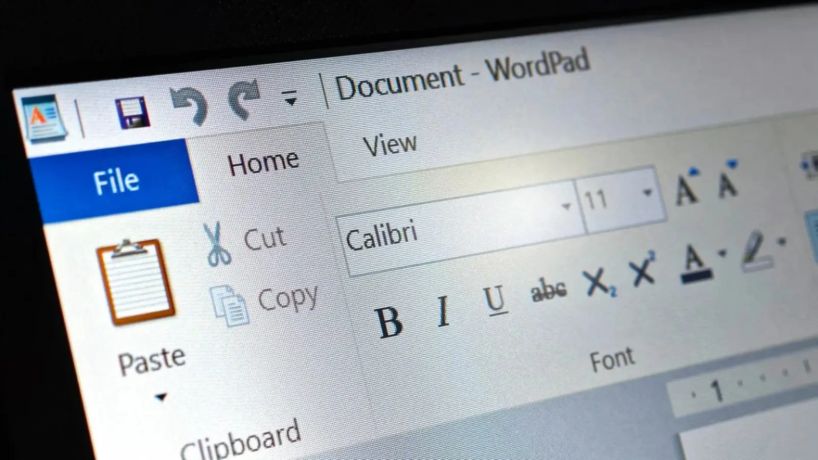 Microsoft Wordpad