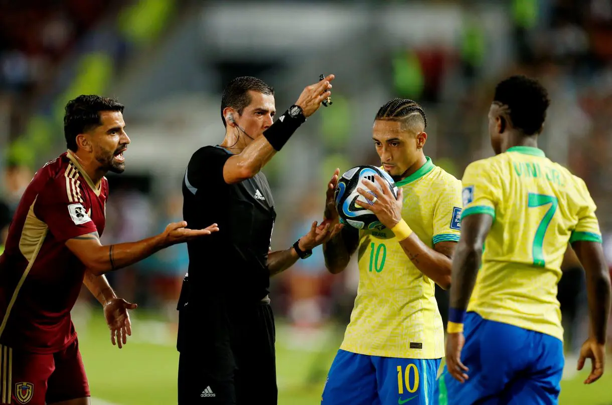 مباراة فينزويلا والبرازيل