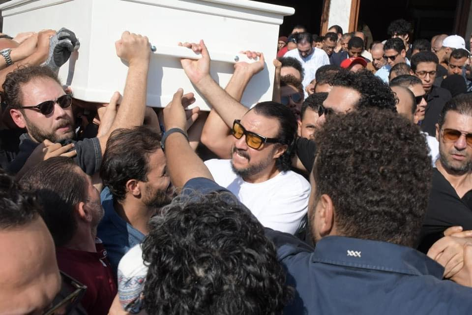من جنازة الفنان تامر ضيائي