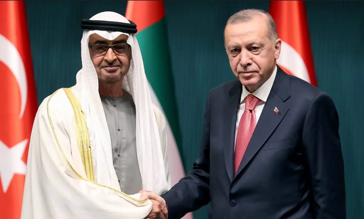 محمد بن زايد يهنئ أردوغان بنجاح العملية الانتخابية في تركيا