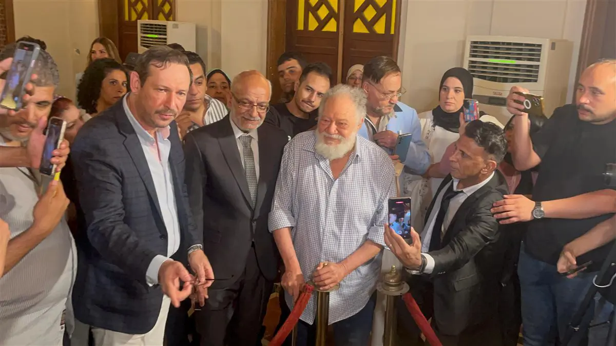 يحيى الفخراني خلال المؤتمر الصحفي
