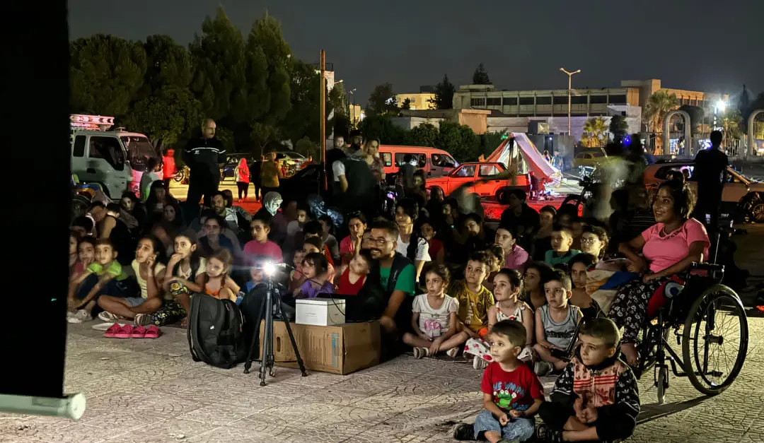 عرض ترفيهي للأطفال في سلمية 