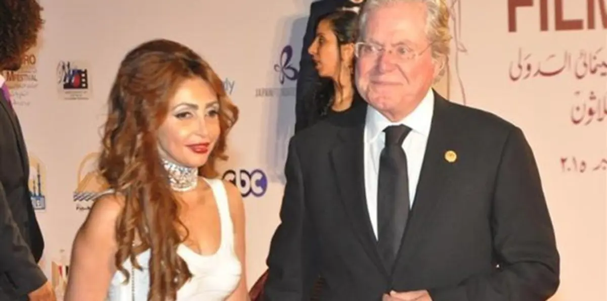 سيدة الأعمال السعودية رنا القصيبي "تخلع" حسين فهمي.. وتقول: أبغض الحياة معه