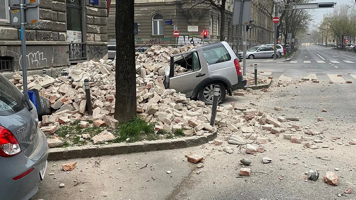 قتيل في زلزال بقوة 5.3 درجة ضرب زغرب عاصمة كرواتيا (صور وفيديو)