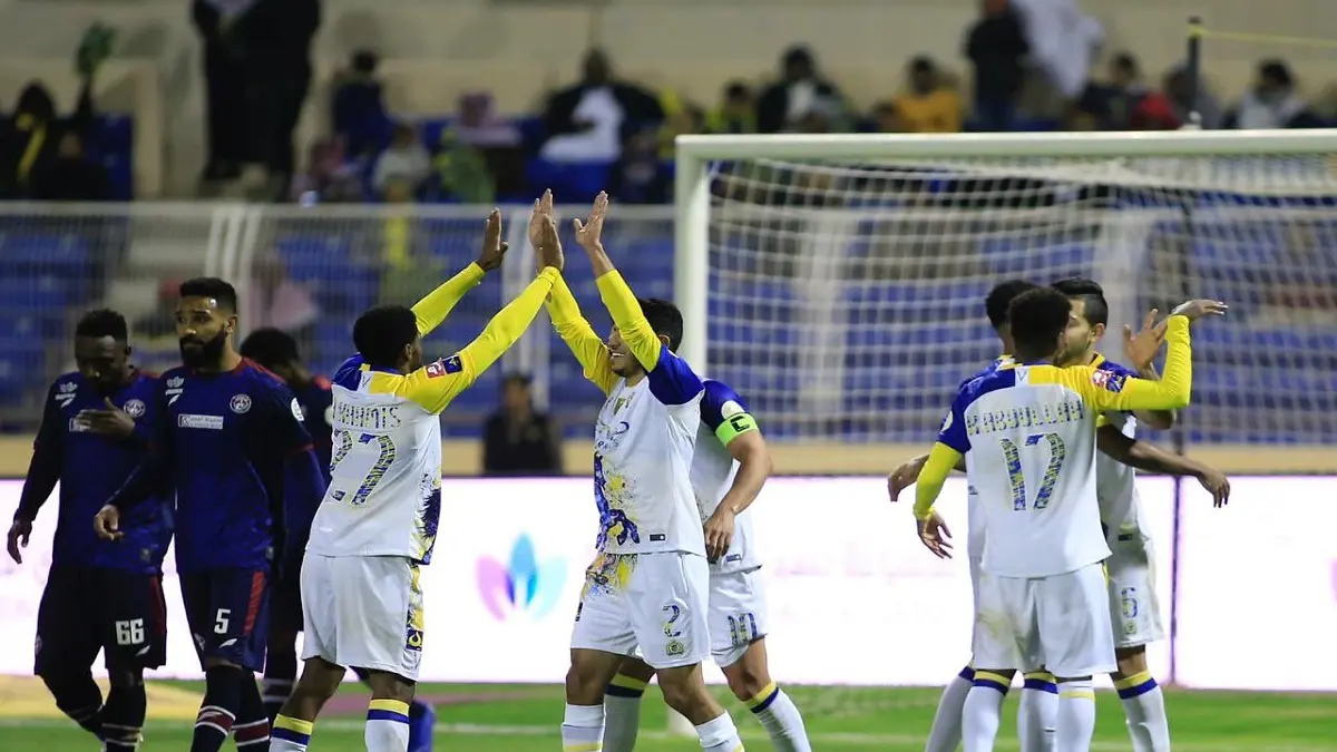 عبدالرزاق حمد الله يقود النصر السعودي لتخطي ضمك والصعود لدور الـ8 لكأس خادم الحرمين (فيديو)