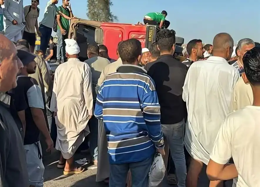 من موقع الحادث