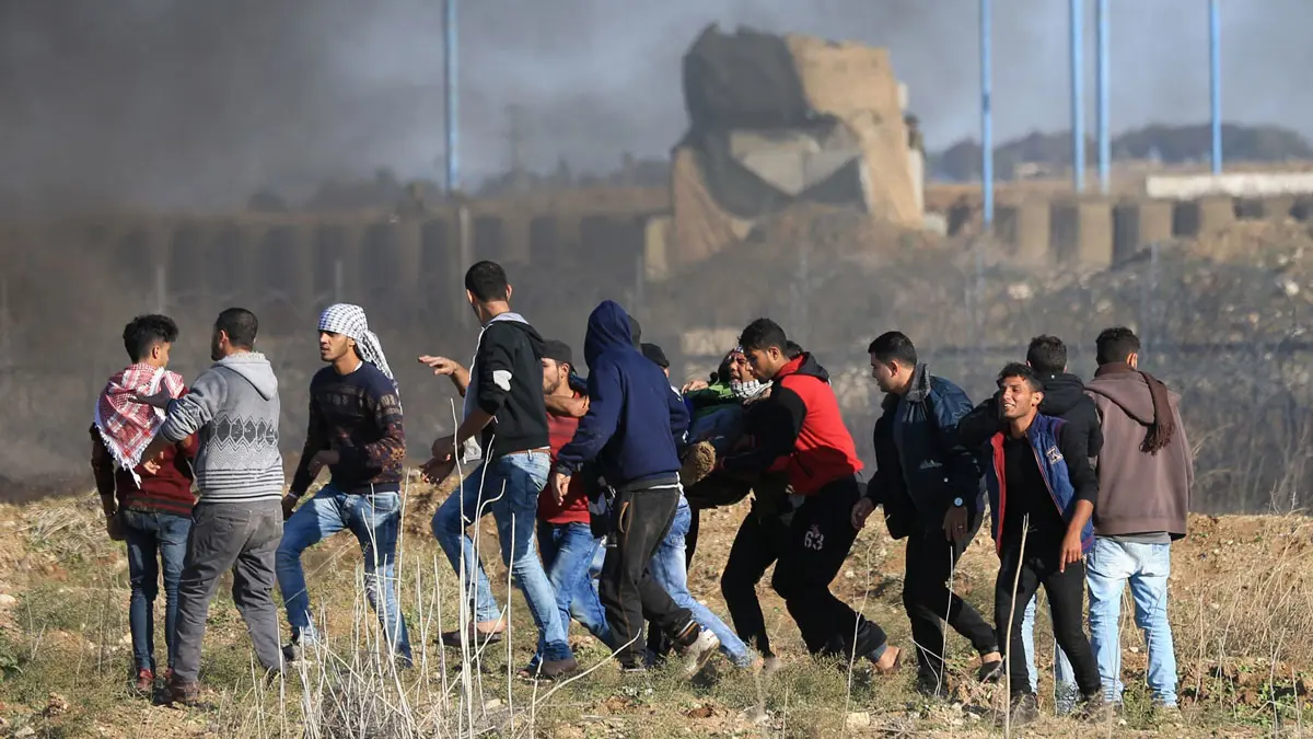 استشهاد فلسطيني بغزة متأثرًا بإصابته برصاص إسرائيلي‎