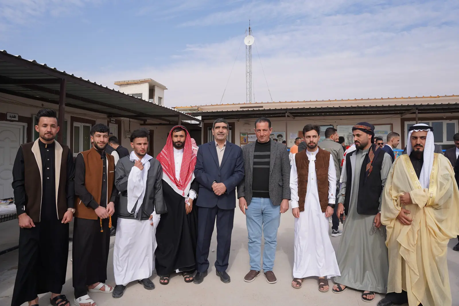 طلاب جامعة تلعفر بالأزياء التراثية