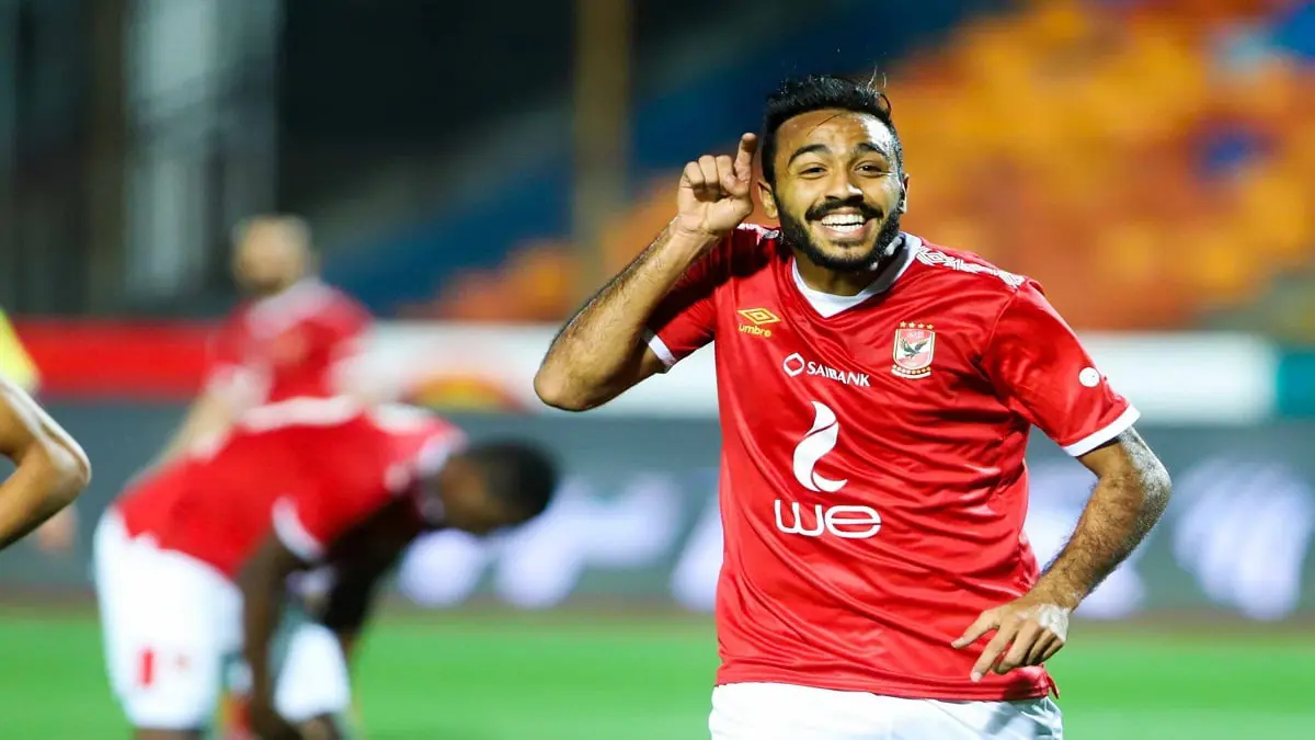 قبل أيام من نهائي دوري أبطال أفريقيا.. إصابة كهربا مهاجم الأهلي المصري بفيروس كورونا