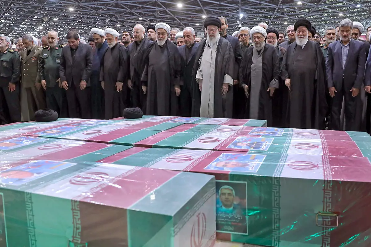 فيديو يظهر المكان الذي سيدفن فيه الرئيس الإيراني الراحل