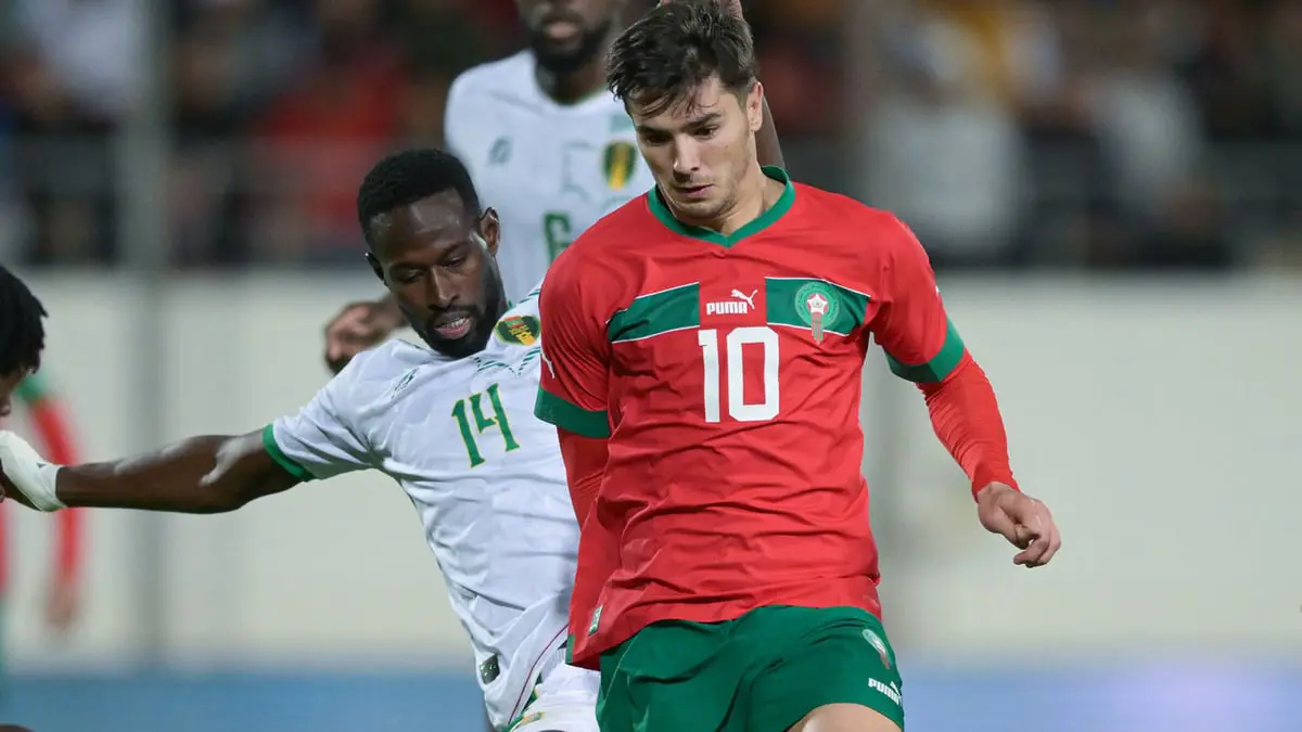 حكيمي ينفعل على لاعبي موريتانيا بعد عرقلة إبراهيم دياز (فيديو)