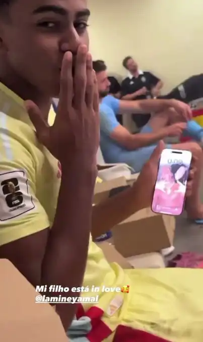 لامين يامال يظهر في مقطع فيديو من تصوير نيكو ويليامز