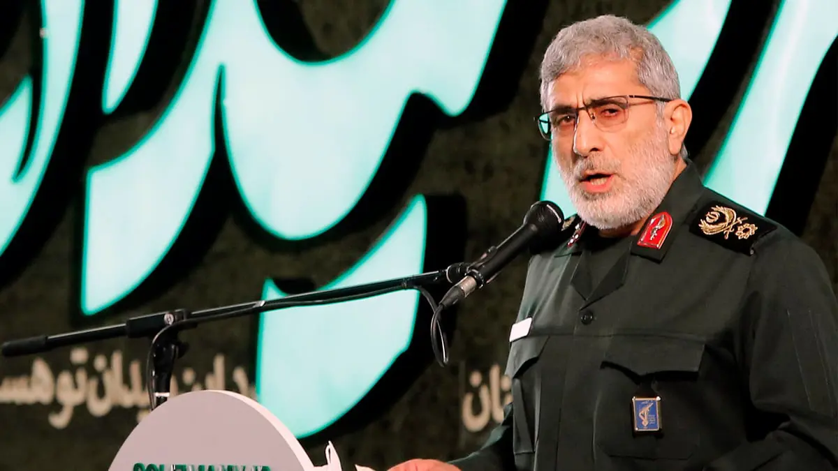 تعليقا على قصف أربيل.. قائد فيلق القدس الإيراني: إسرائيل أصبحت "مُهانة"