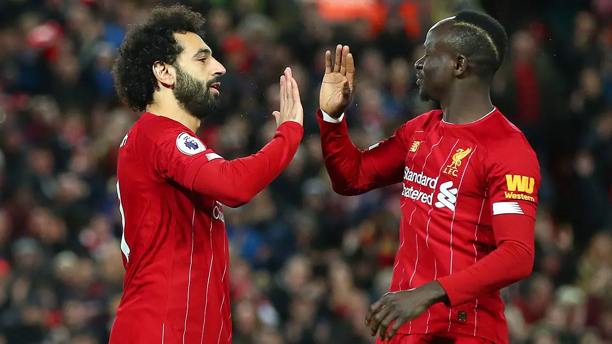 محمد صلاح يشارك في تدريبات نادي ليفربول في نفس توقيت حفل جوائز "الكاف"