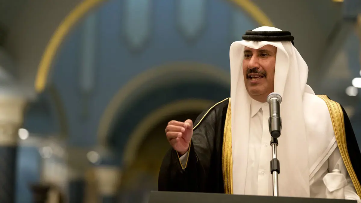 "عراب الديمقراطية" حمد بن جاسم ينتقد الاحتجاجات في قطر
