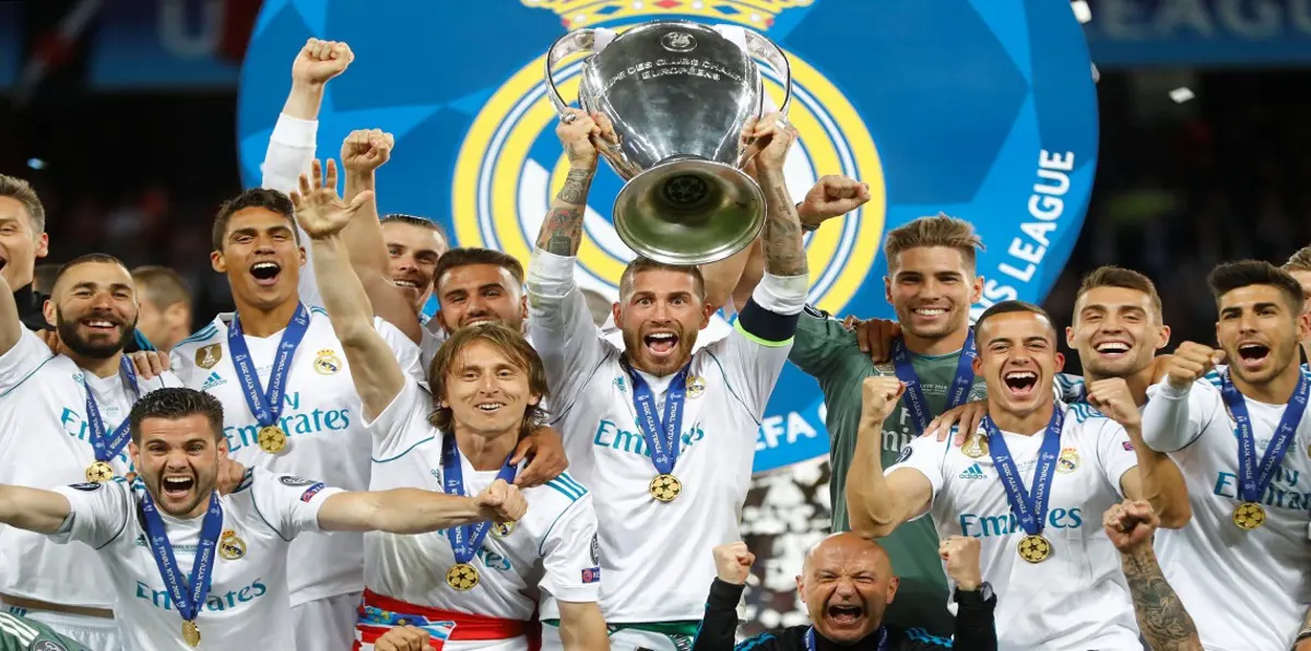 شاهد.. رقص سيرجيو راموس ومودريتش احتفالًا بتتويج ريال مدريد بدوري أبطال أوروبا