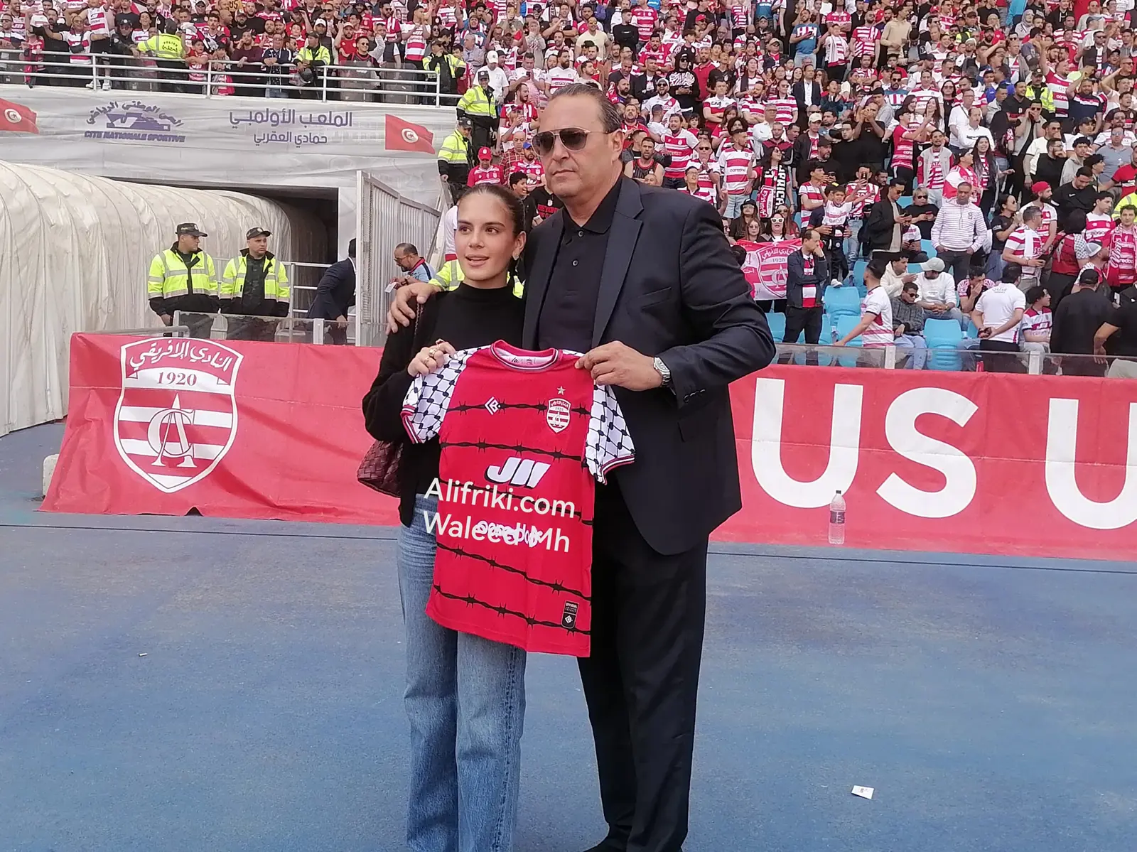 الإفريقي التونسي يكرم ابنة غواريدولا