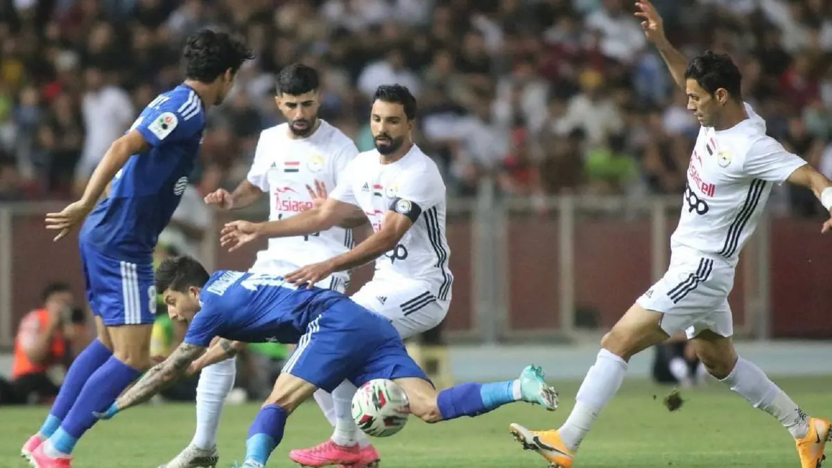 الزوراء يلدغ القوة الجوية ويتأهل لنصف نهائي كأس العراق (فيديو)