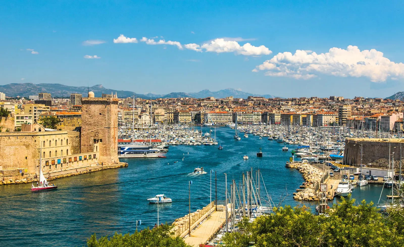 The historic port of Vieux