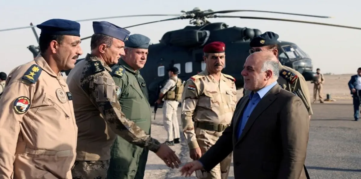 العراق: العبادي يعلن تحرير قضاء هيت من قبضة داعش