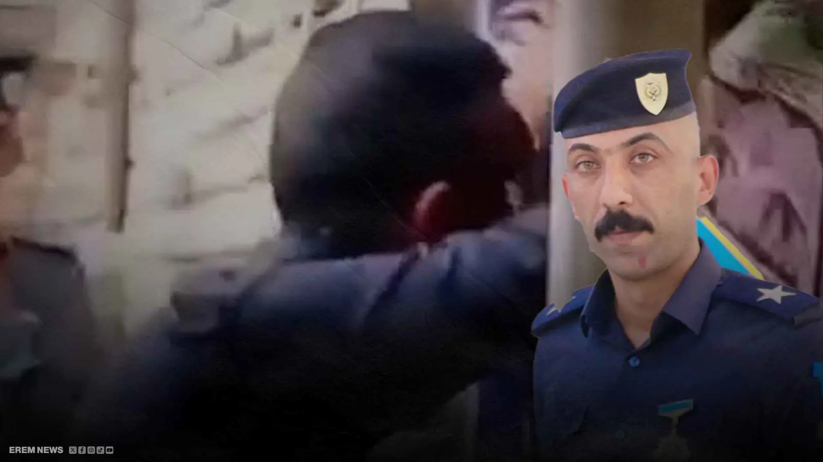 ضابط عراقي ينقذ شابة من الإنتحار