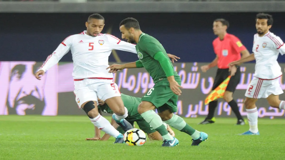 موعد مباراة الإمارات والسعودية الودية والقنوات الناقلة