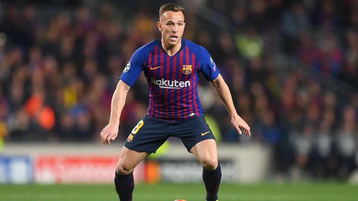 قلق في نادي برشلونة من تعرض آرثر ميلو لانتكاسة