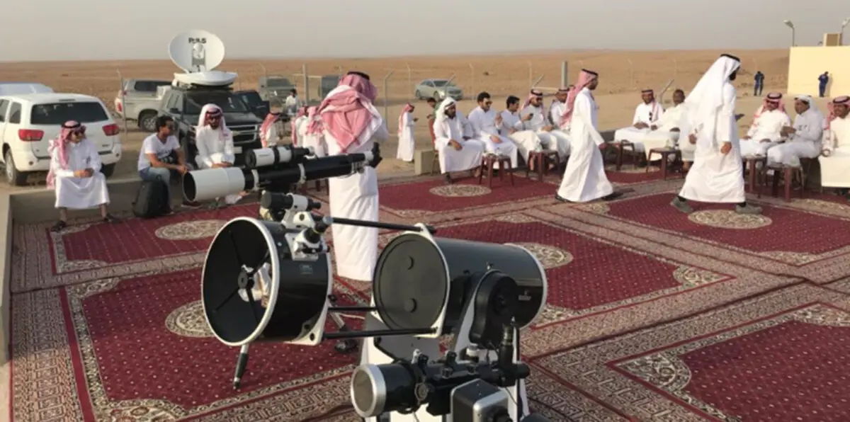 تحري هلال رمضان مستمر في السعودية.. وتوقعات بصعوبة رؤيته الليلة (فيديو وصور)