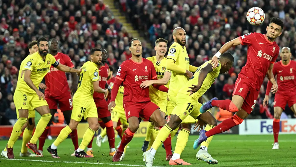 الموعد والقنوات الناقلة والتشكيل المتوقع لمباراة فياريال ضد ليفربول في دوري أبطال أوروبا